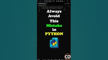 Do Not Make This Mistake In Python #python #programming #coding