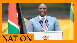 LIVE: President William Ruto's addresses nation on drought crisis