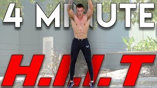 4 Minute Hiit Workout To Lose Weight | V Shred - Youtube