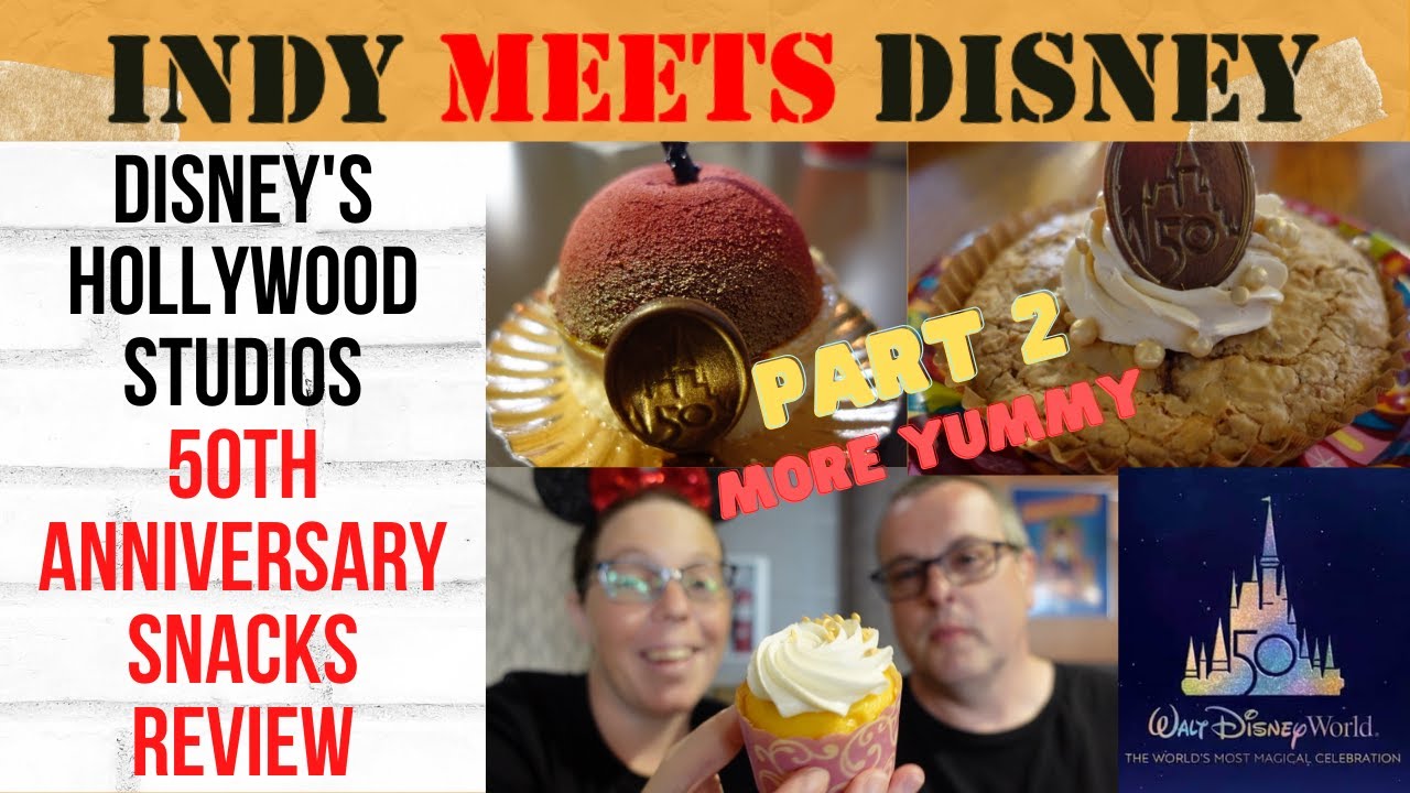 Disney's Hollywood Studios 50th Anniversary Snack Review Glimmer and