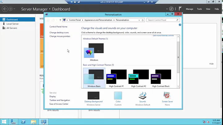 How to add Desktop Experience on Windows Server 2012 R2