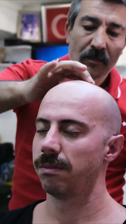 Turkish Head Massage | ASMR Barber | Munur Barber