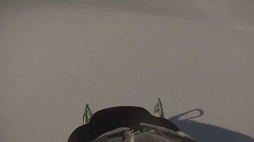 Snowmobile Triggered Avalanche POV