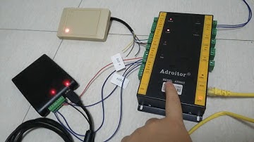 GEE UR 2100 USB uhf rfid reader operation guidance- USB, WG interface demonstration