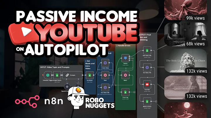 This AI System Creates Longform YouTube Videos Hourly (n8n NO CODE automation tutorial 🥚)