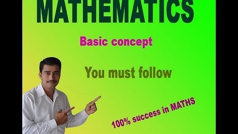 Basic Mathematics  concept of Theory of equations 100% success in Maths