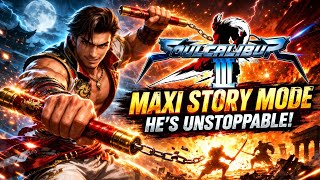 Maxi DOMINATES Story Mode 🔥 He’s UNSTOPPABLE! | Soulcalibur III