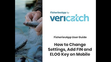 How to Change Settings Add FIN & ELOG Key on Mobile