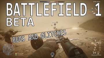 Battlefield 1 BETA | Funny Bugs And Glitches