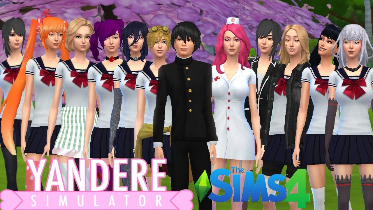 Sims 4, yandere. 