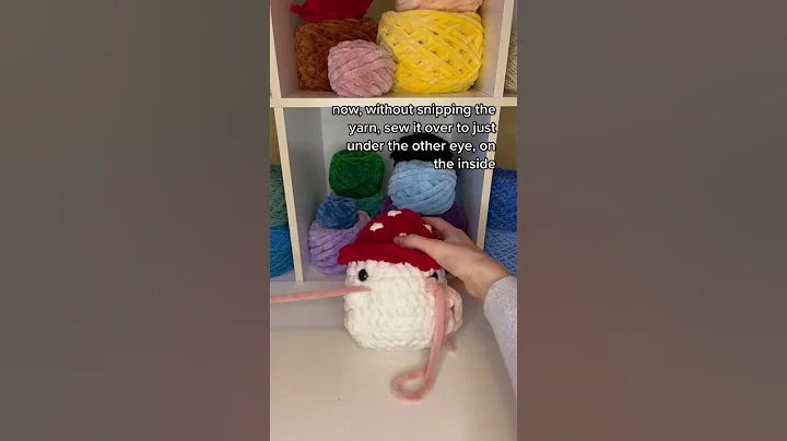 easy way to add blush to your plushies! #crochet #plush #blush #tutorial #tut #crochetplush #diy  C