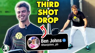 World #1 Ben Johns Teaches the Third Shot Drop!