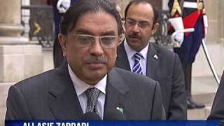 'France sees Pakistan as partner': President Zardari