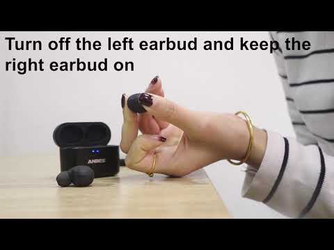 ANBES 358 How to deal with R earbuds cut off and disconnect from time to time