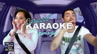 Demi Lovato and Joe Jonas Carpool Karaoke