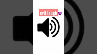 evil laugh sound effect  #evil #laugh #sound