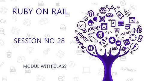 Ruby Programming Tutorial 28  Module With Class in Ruby