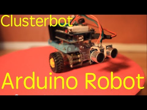 HC-SR04 Ultrasonic sensor - object avoiding Arduino robot. - ClusterBot ...