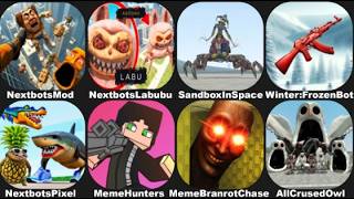 NextBots in Playground Mod New Update 12.1.3,Sandbox in Space,Nextbots Pixel,Nextbots Room,Gmod