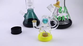 SILICLAB Protective Silicone Band for Glass Bongs Water Pipe or Dab Rig Bubbler