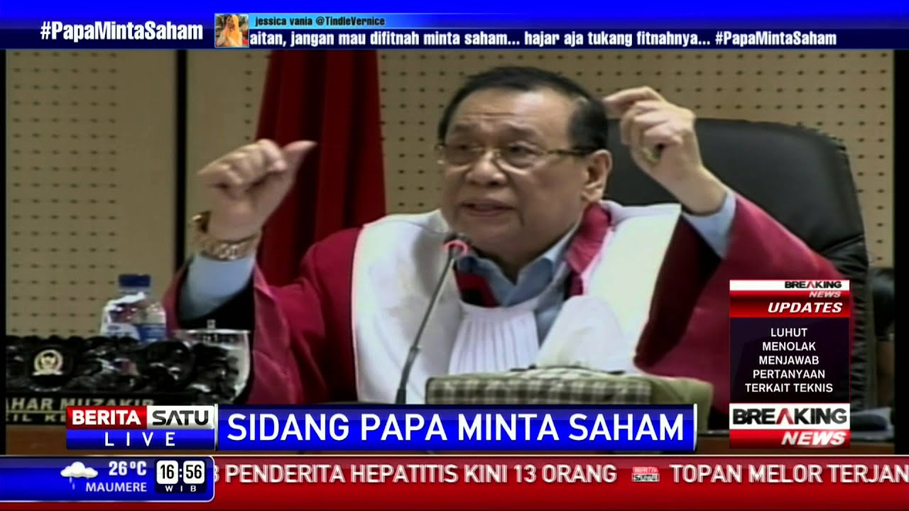 Breaking News: Pimpinan MKD dari Golkar Bertanya ke Luhut