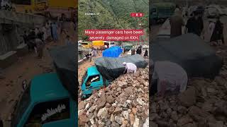 Terrifying Landslide in Northern Pakistan | Shocking Footage from Gilgit-Baltistan
