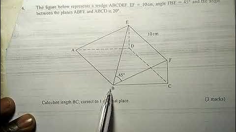KCSE 2018 MATHEMATICS PAPER 2.