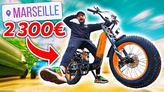 JAI REÇU UN MEGA VÉLO QUI VA À 50KM/H  Cyrusher Kommoda