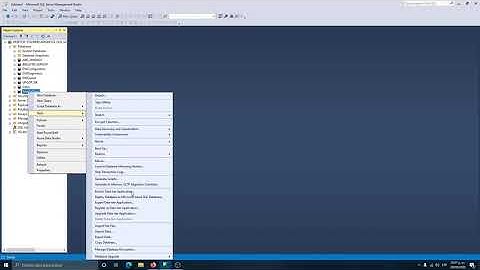 Exportacion e Importacion de Una Base de Datos en SQL a Access