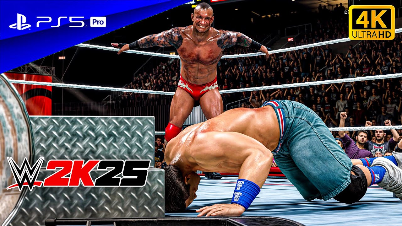 WWE 2K25 - Randy Orton vs. John Cena | WWE Championship Match at Backlash | PS5™ Pro [4K60]