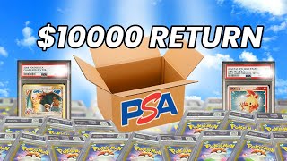 $10,000 Worth of Pokemon Cards from PSA - INSANE PSA Return