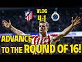 VLOG | Atlético de Madrid 4-1 Club Brugge | Advance to the Round of 16!
