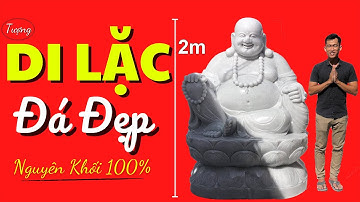 Tương Di Lặc Đá Cẩm Thạch Đẹp Nguyên Khối