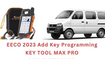 Maruti Suzuki EECO 2023 Add Key Programming Success by  Key Tool Max Pro. shop@Mylapore#9940015366