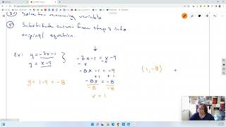 A2: Week 13 Day 2 Systems Substitution