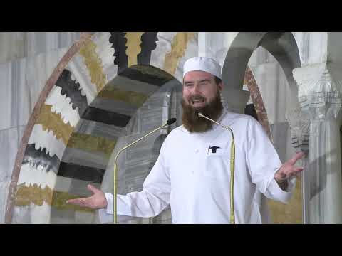 حب النبي ﷺ ات باع خطبة الجمعة للشيخ الداعية عبد الرحيم مكارثي مسجد الأمير منصور عساف وسط بيروت