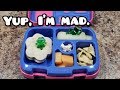 Someone hit Bella - Packing Bento Styled Lunches - Kid School Lunches - Bella Boo's Lunches