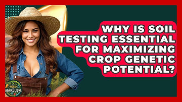 Why Is Soil Testing Essential For Maximizing Crop Genetic Potential? - The World of Agriculture