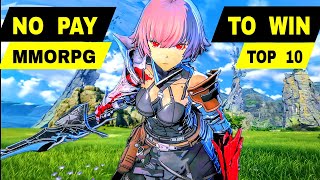 Top 10 Best No Pay To Win Mmorpg Games For Android Ios Free To Play Mmorpg Games Mobile