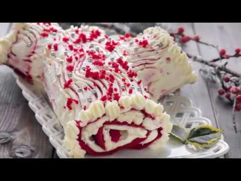 Tronchetto Di Natale Red Velvet.Rotolo Red Velvet Il Tronchetto Natalizio Youtube