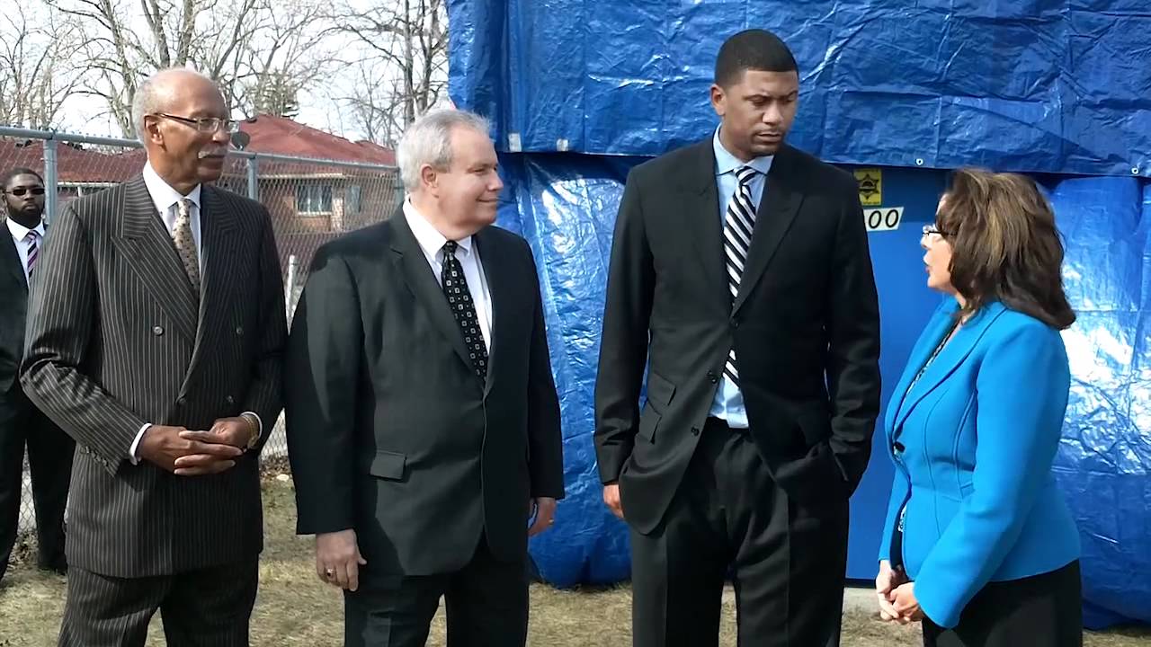 Sign Unveiling Jalen Rose Leadership Academy YouTube