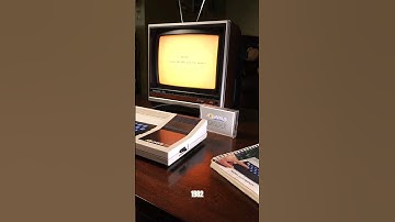 BASIC Programming language studied on a Mattel Aquarius in 1982 #shorts #retrocomputing