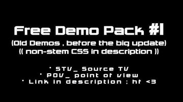 CS:S Free Demo Pack #1 , by miesomn