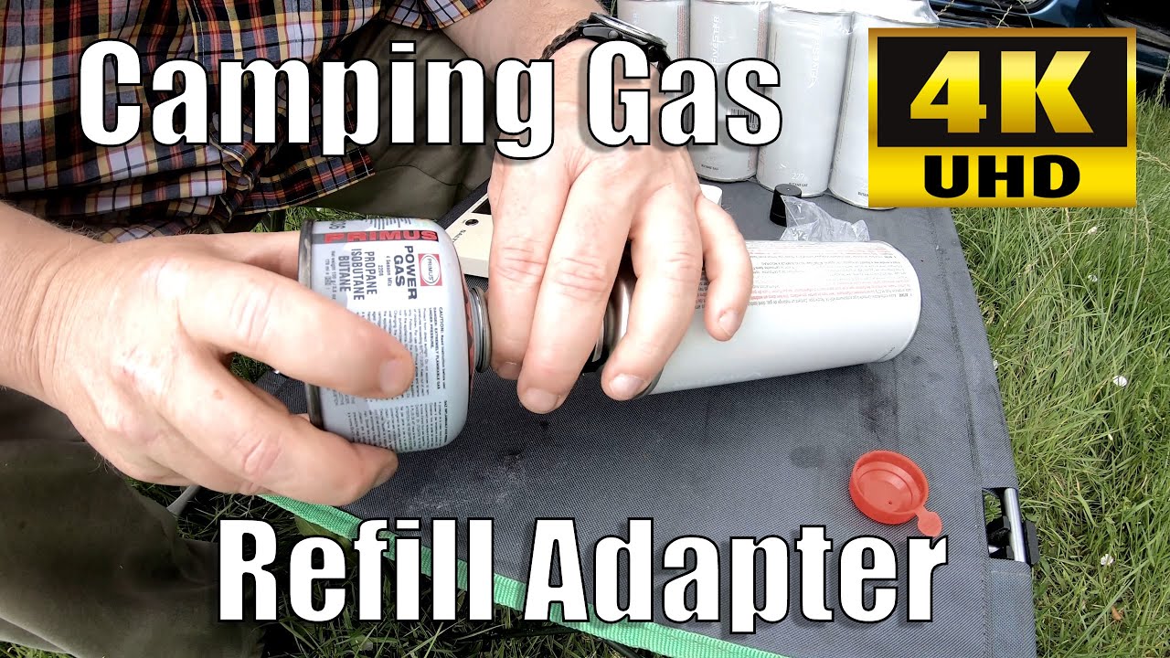 Camping Gas Adapter Plus Refill 