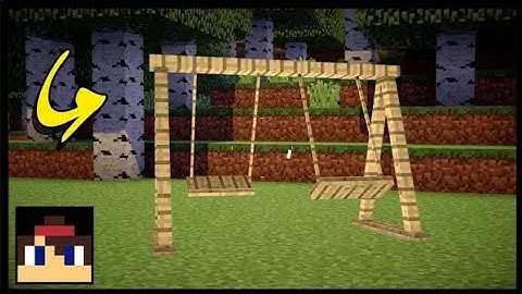 HOW TO MAKE A WORKING SWING IN MINECRAFT.......TUTORIAL.