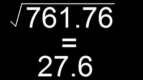 Finding Square root of a decimal number - More than million views