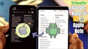 How To Transfer Google Keep Notes to iPhone! [Keep Notes to iOS Notes]