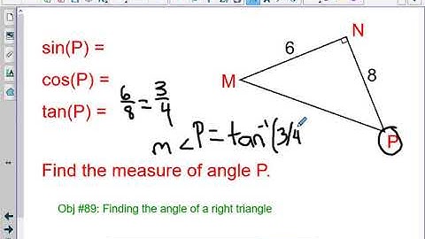 89. Using Desmos to find an angle