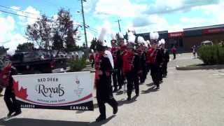 Red Deer Royals Perform at Classic Cleaners & Black Knight Tuxedos