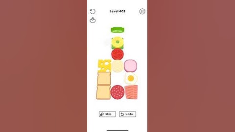 Sandwich Level 401 402 403 404 405